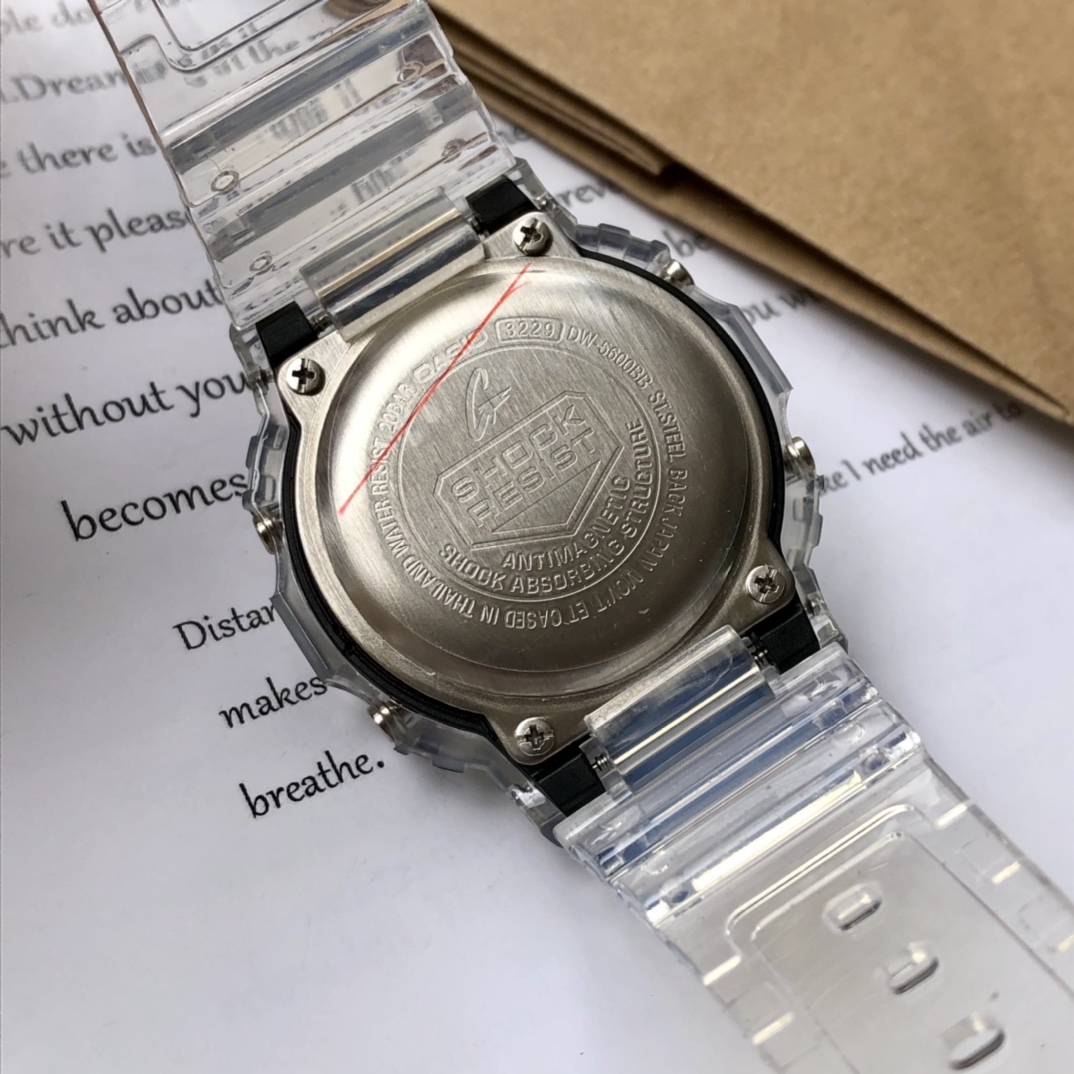 Iceline CASIO G-SHONK-DW5600 Watch: Stylish, Functional, and Durable! - 图片 6