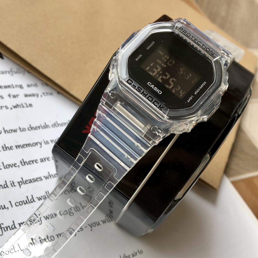Iceline CASIO G-SHONK-DW5600 Watch: Stylish, Functional, and Durable! - 图片 7