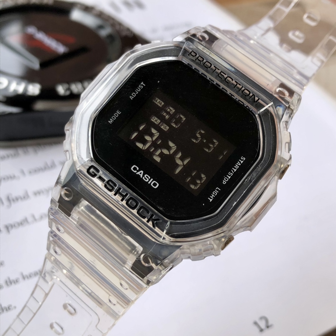 Iceline CASIO G-SHONK-DW5600 Watch: Stylish, Functional, and Durable! - 图片 5