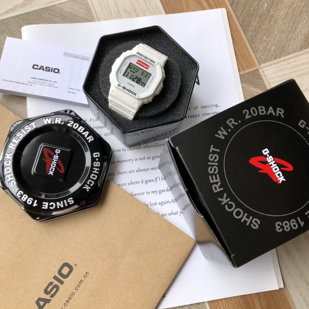New CASIO G-SHONK-DW5600 Watch: Stylish, Functional, and Durable! - 图片 2