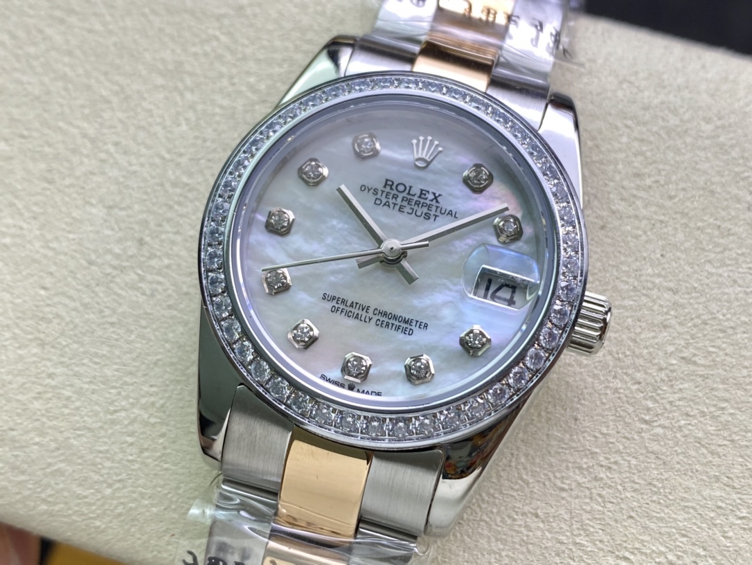 SK Factory 女款 劳力士Rolex 日志型31mm 自動巻き腕時計