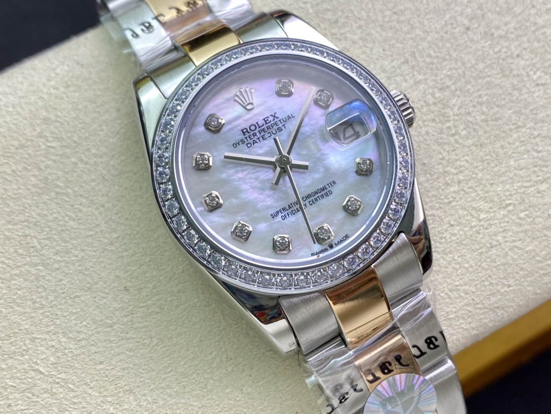 SK Factory 女款 劳力士Rolex 日志型31mm 自動巻き腕時計