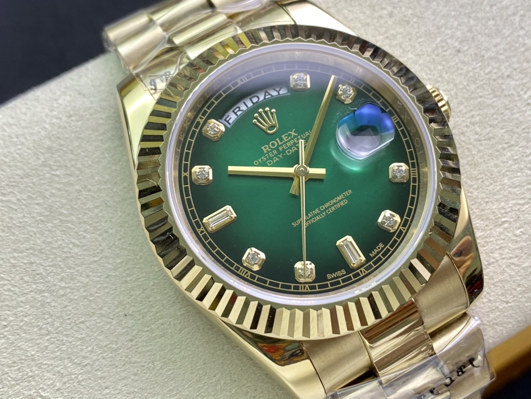 SK厂 劳力士Rolex 双历 星期日志型シリーズ 40mm - 自動機械式腕時計