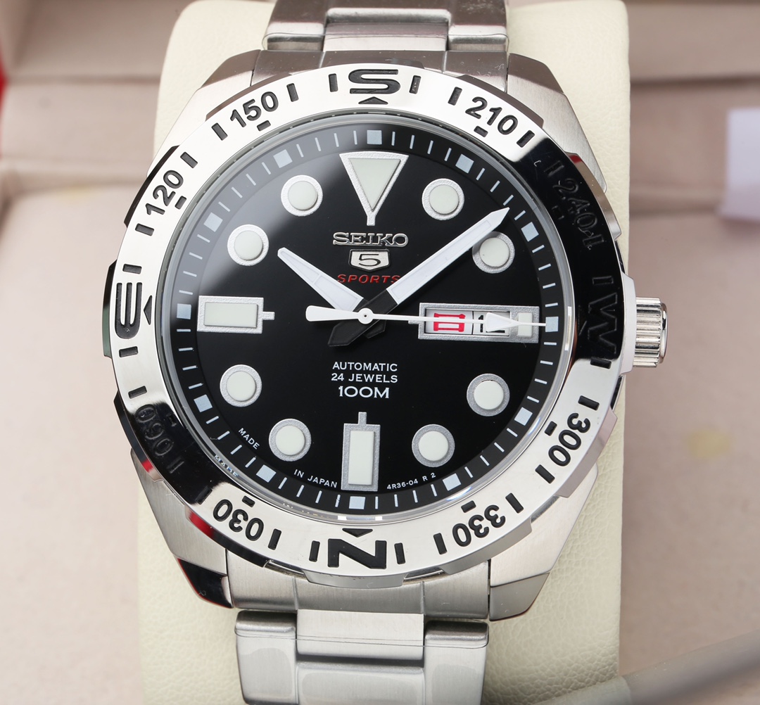 New Precision-SEIKO Man’s Wristwatch with 7S36 Core Selling Across Major Platforms - 图片 6