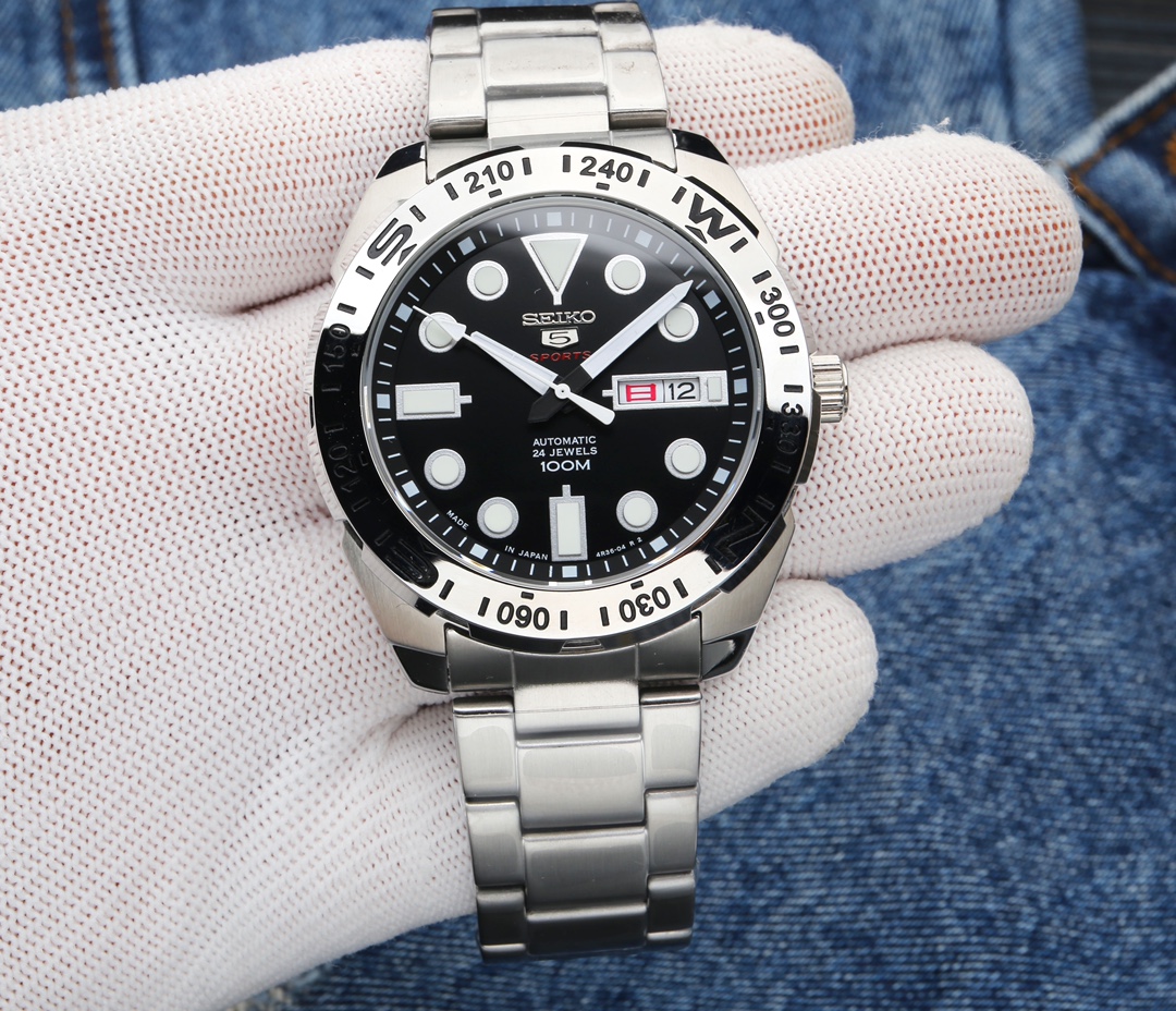New Precision-SEIKO Man’s Wristwatch with 7S36 Core Selling Across Major Platforms - 图片 2