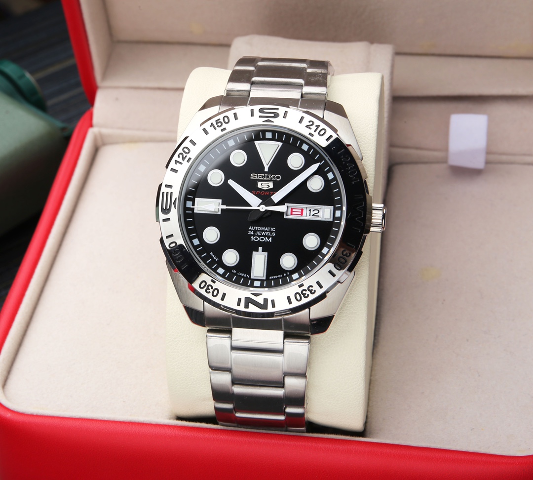 New Precision-SEIKO Man’s Wristwatch with 7S36 Core Selling Across Major Platforms - 图片 5