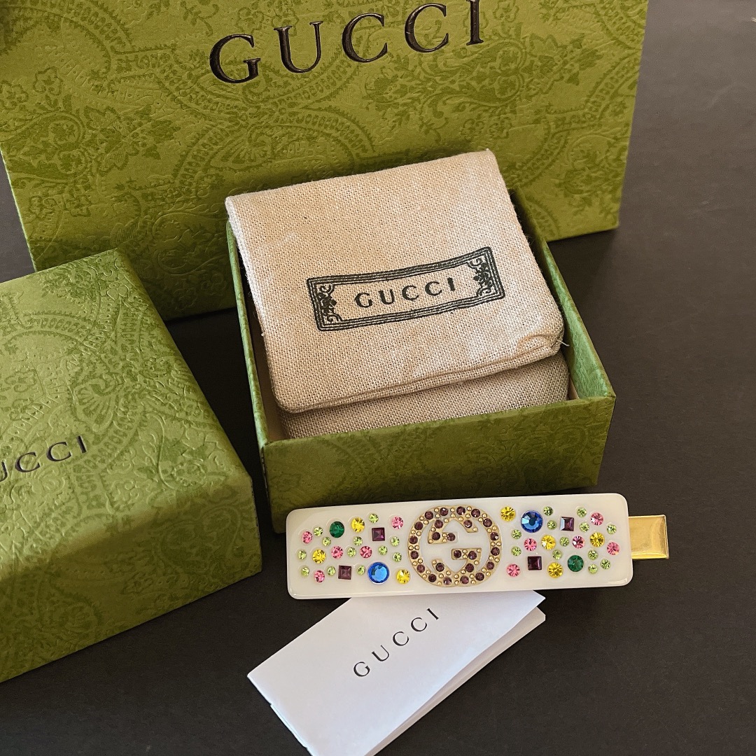 Gucci Akcesoria do włosów Spinka do włosów Kolekcja letnia