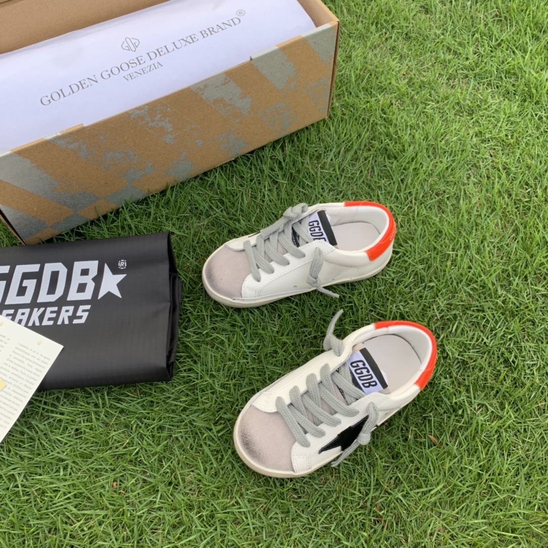 Golden Goose Deluxe Brand Small dirty shoe GGDBchild Childrens shoes series Look out. Size: 26-35 - 图片 6