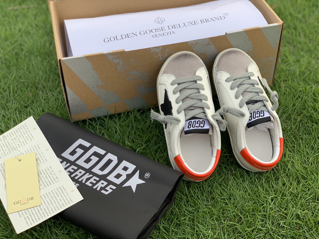 Golden Goose Deluxe Brand Small dirty shoe GGDBchild Childrens shoes series Look out. Size: 26-35 - 图片 2