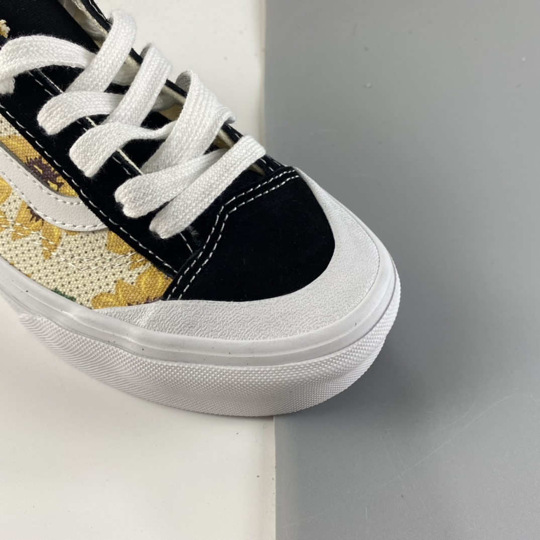 P160 Vans Style 36 SF 向日葵小雏菊 权志龙短头限定版滑板鞋 VN0A5HFF6SR