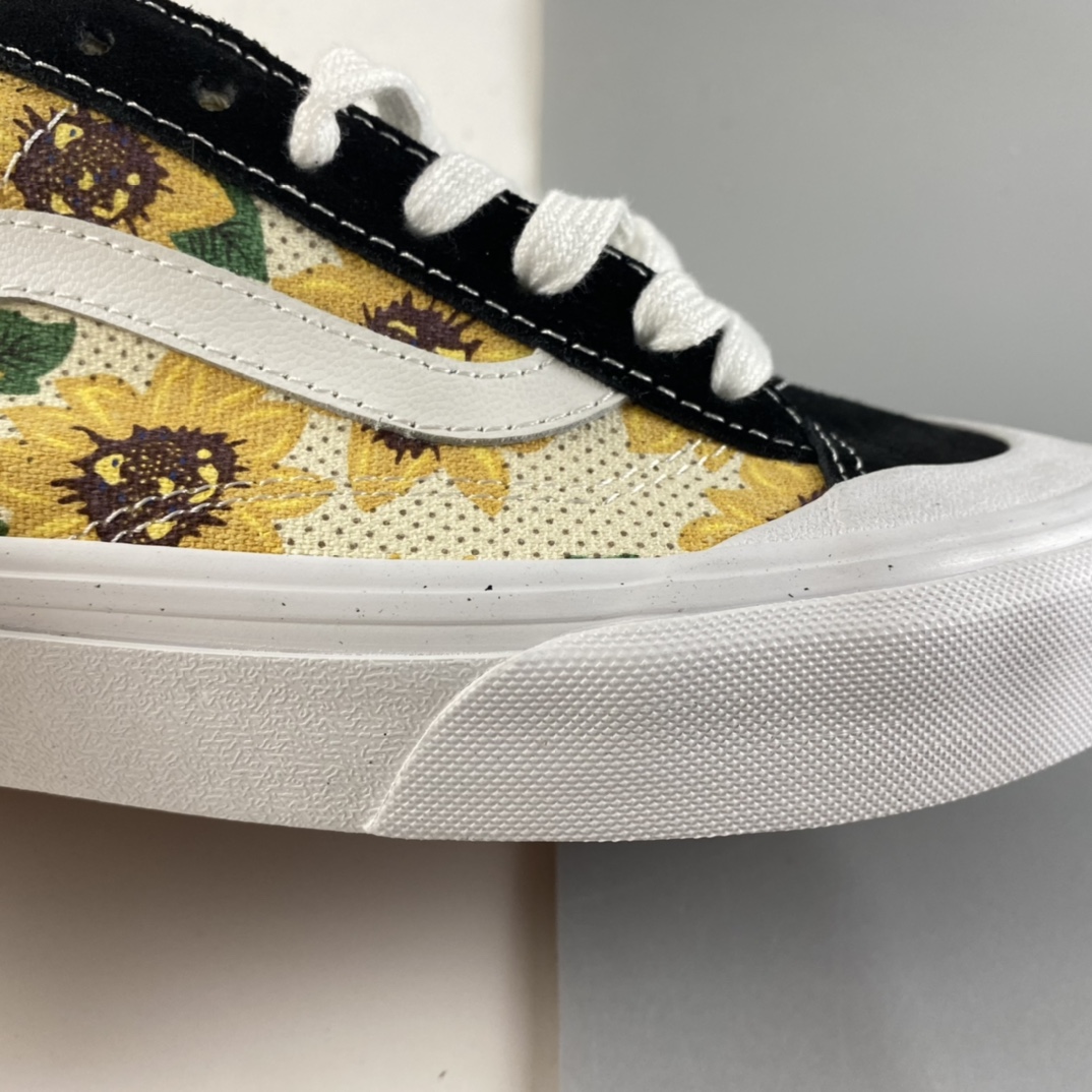 P160 Vans Style 36 SF 向日葵小雏菊 权志龙短头限定版滑板鞋 VN0A5HFF6SR