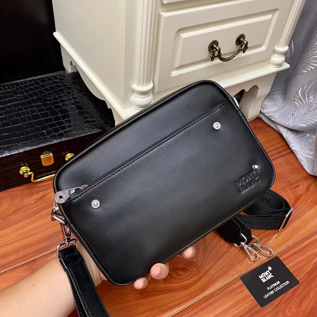 最新款来袭👏👏Montblanc International（万宝龙）💯💯斜挎两用包，进口顶级头层原版，