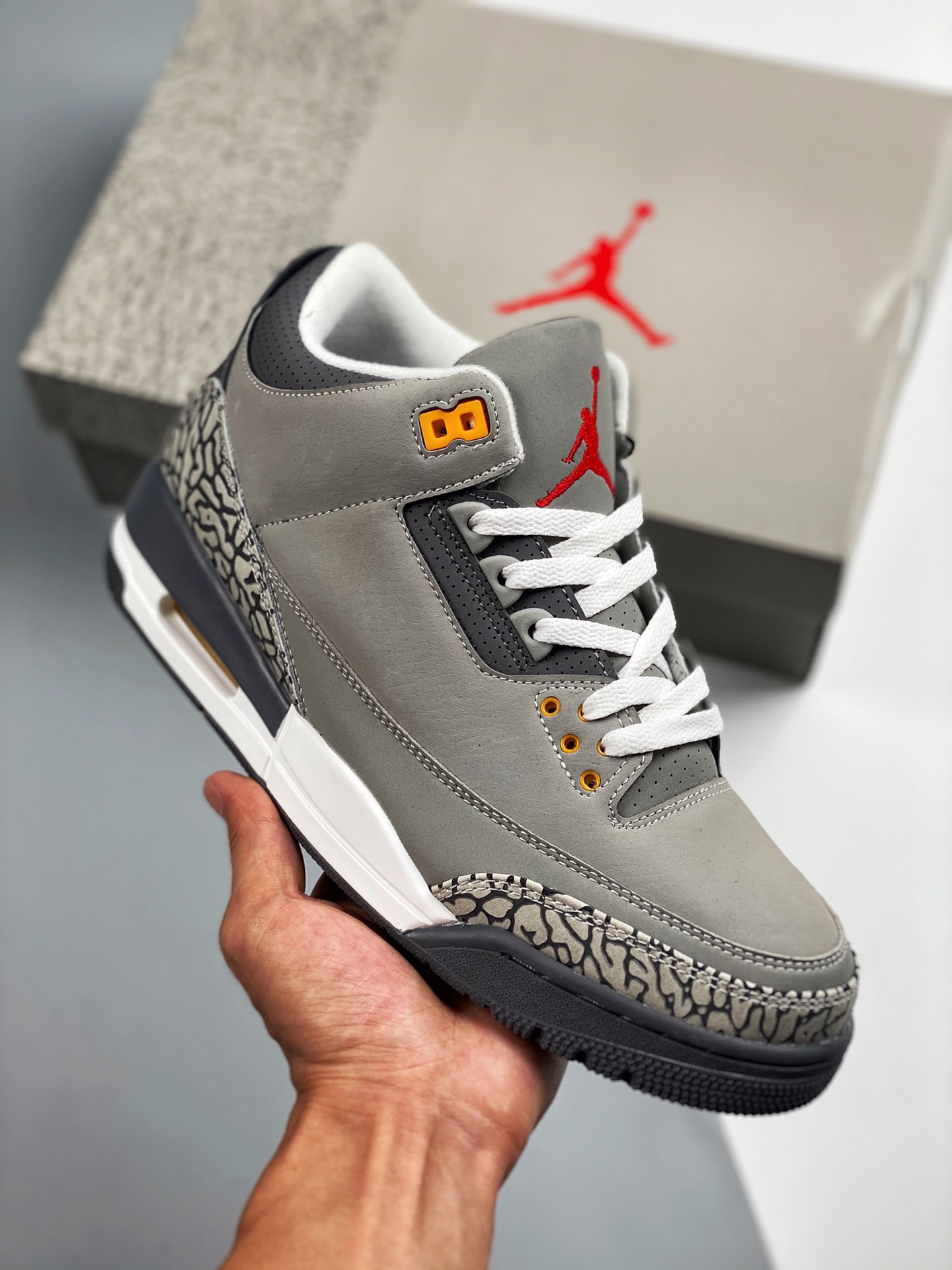 Air Jordan 3 Retro "Cool Grey" gris frío, el rey de la relación calidad-precio de gama media, lanzamiento rea…