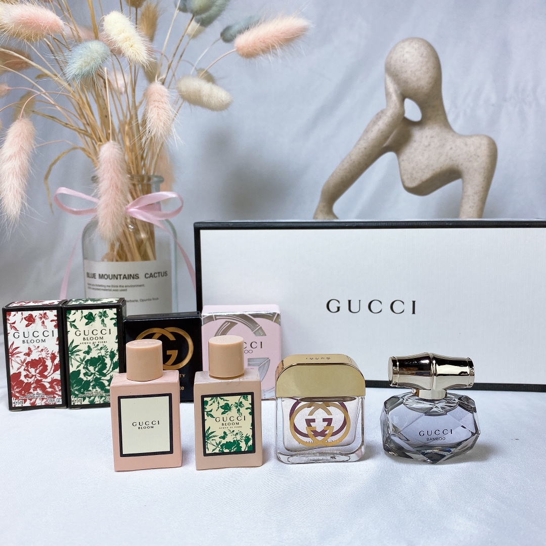 Gucci Miniature Perfume Set - Bamboo, Bloom, Guilty - 5ml x 4, Gift Set 2 i1622800001 5992 0