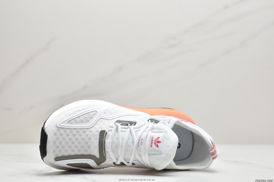 230 阿迪达斯Adidas Originals ZX 2K Boost 全新爆米花缓震休闲运动跑鞋 FZ3900