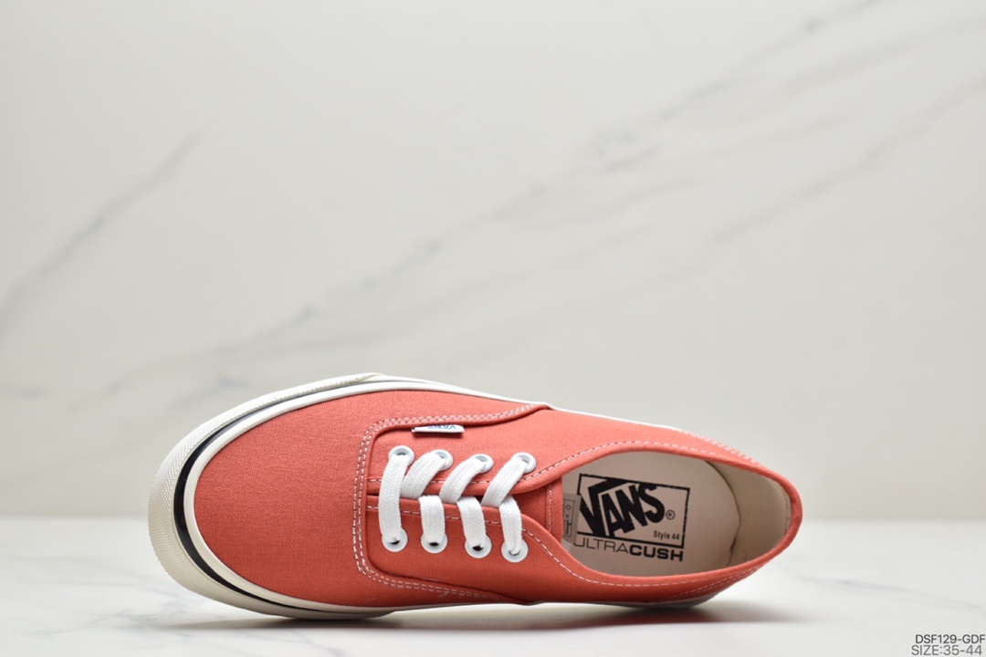 105 万斯Vans Authentic 44DX经典安娜海姆 4孔低帮硫化滑板鞋复古AUT高端硫化