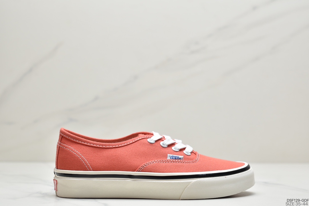 105 万斯Vans Authentic 44DX经典安娜海姆 4孔低帮硫化滑板鞋复古AUT高端硫化