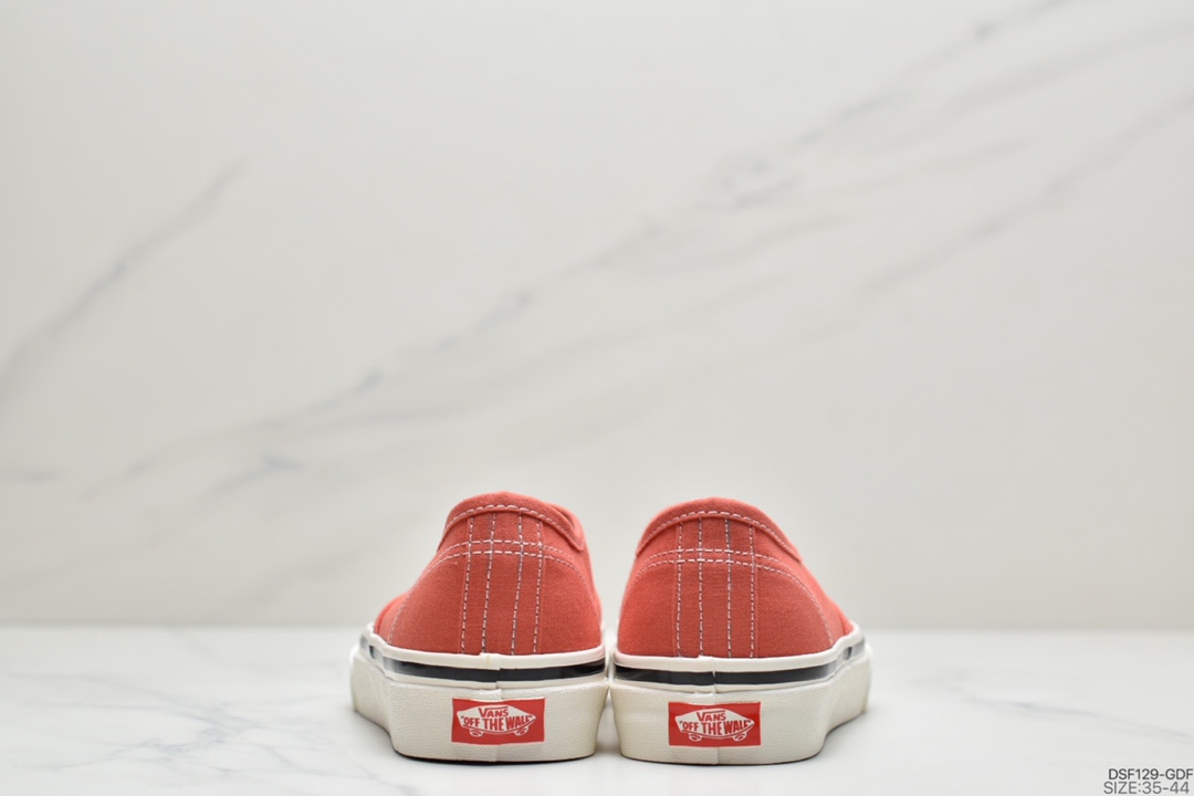 105 万斯Vans Authentic 44DX经典安娜海姆 4孔低帮硫化滑板鞋复古AUT高端硫化