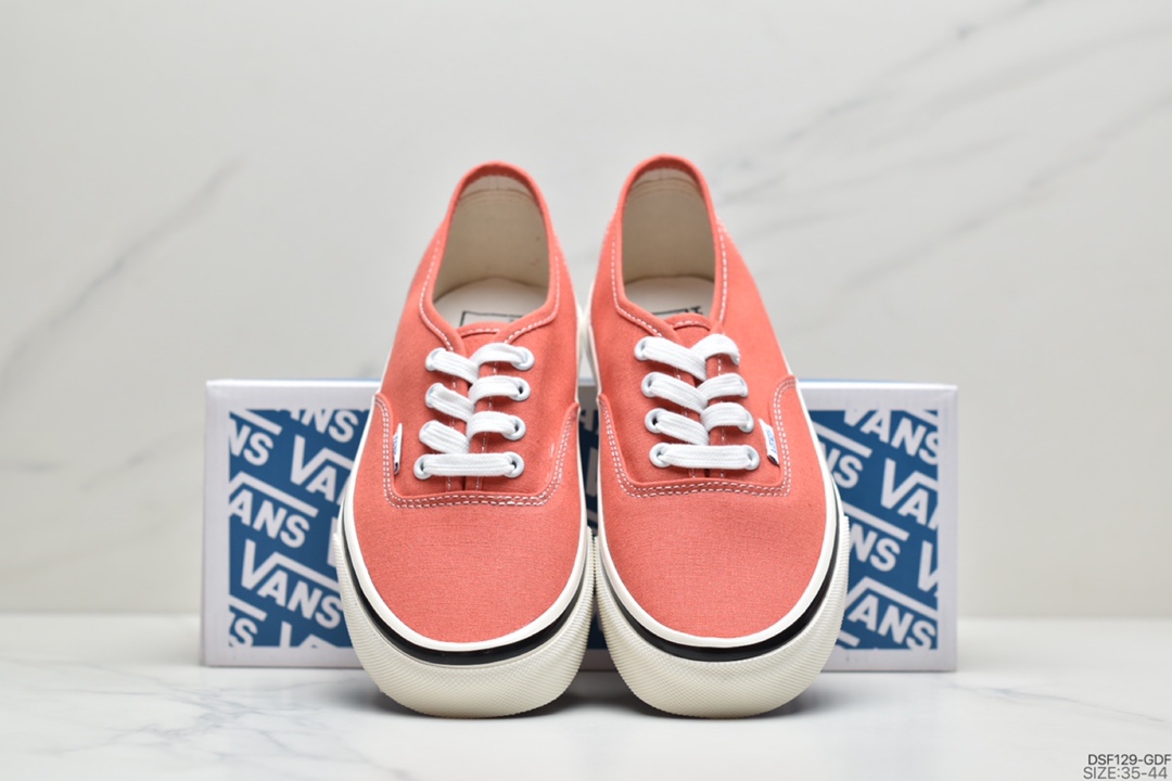 105 万斯Vans Authentic 44DX经典安娜海姆 4孔低帮硫化滑板鞋复古AUT高端硫化