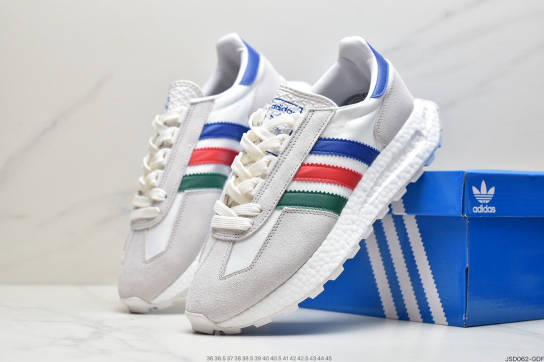 200 阿迪达斯adidas Racing 1 Boost Prototype  速度轻盈复古系列 Q47513