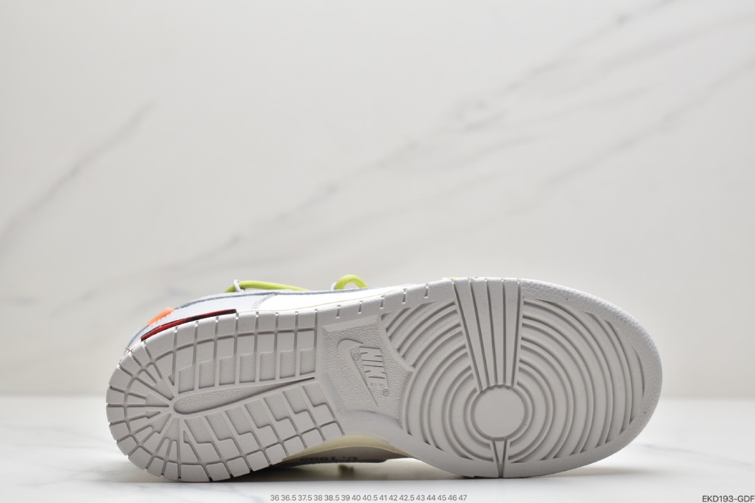 380 耐克Nike 0ff-White x Nike DuNIKE Low“04 of 50”  OW 白灰色 DM1602-114