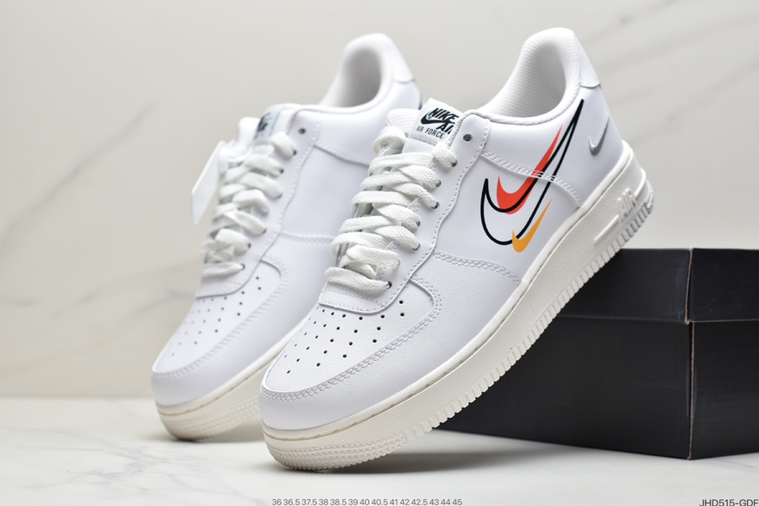 190 耐克Nike Air Force 1 07 LV8空军一号低帮百搭休闲运动板鞋 DM9096-100 ID:JHD515-GDF