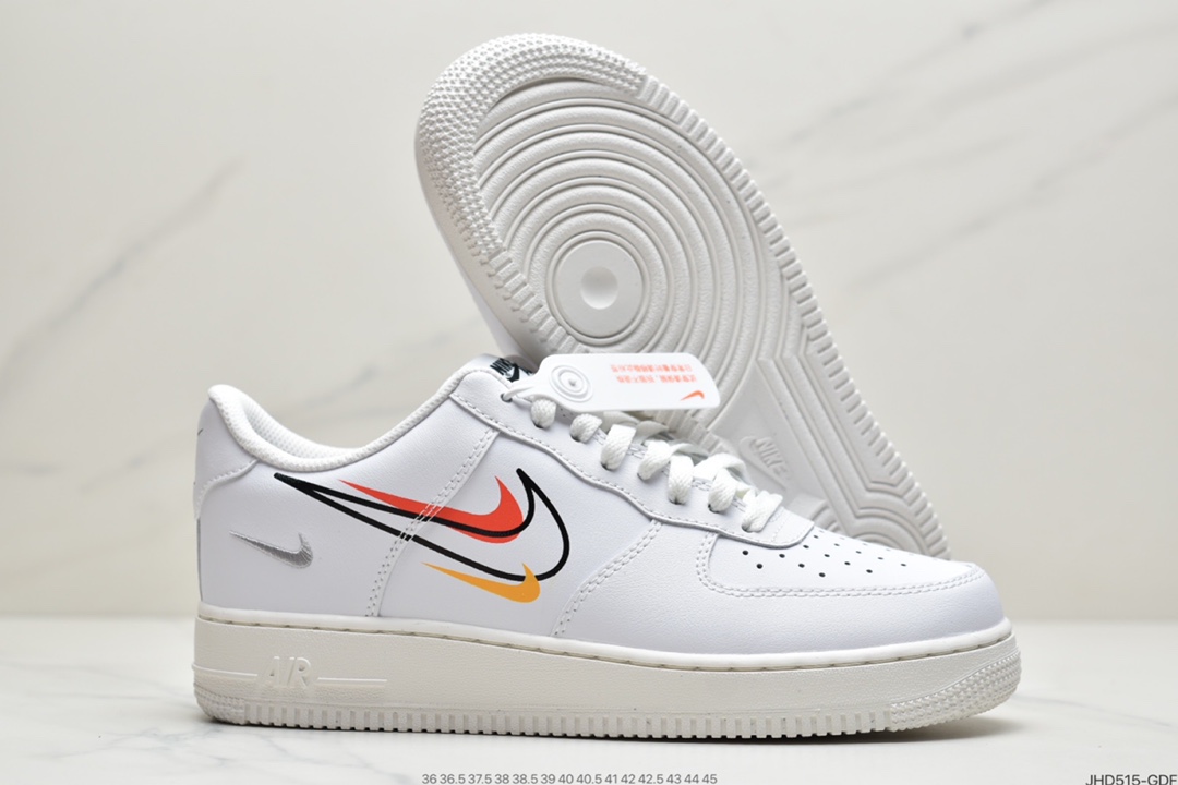 190 耐克Nike Air Force 1 07 LV8空军一号低帮百搭休闲运动板鞋 DM9096-100 ID:JHD515-GDF