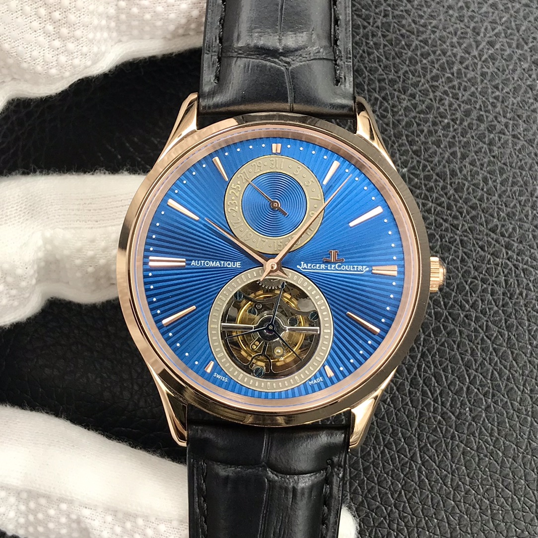 Jaeger-LeCoultre Master Control Reloj Azul Talla Mechanical Movement