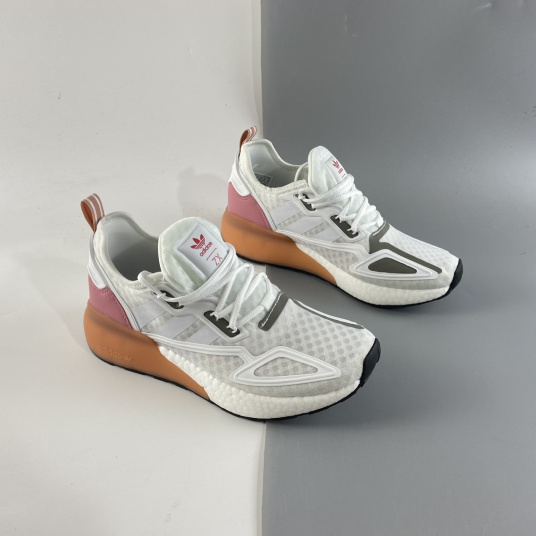 P220 Ad ZX 2K Boost 网纱针织呼吸面套脚休闲运动慢跑鞋 G58090