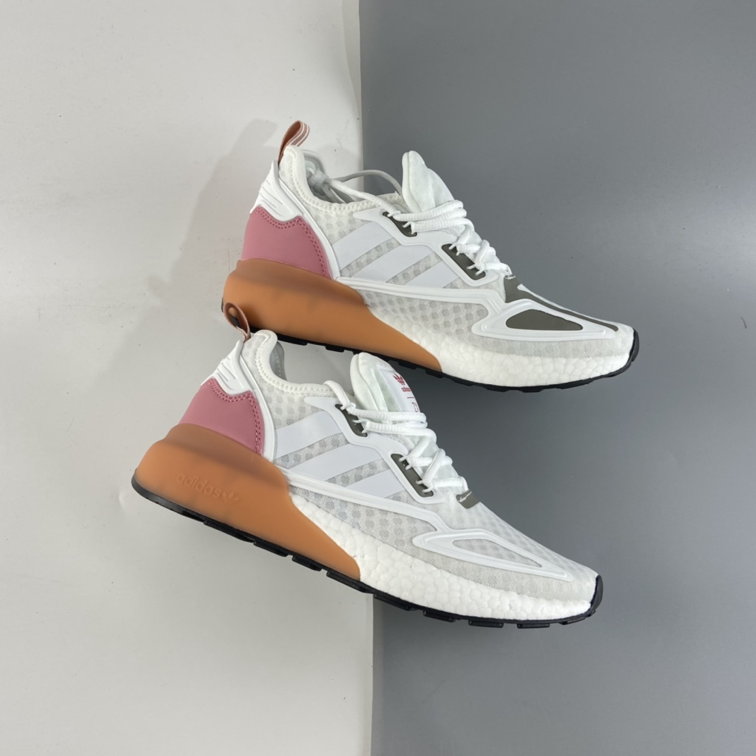 P220 Ad ZX 2K Boost 网纱针织呼吸面套脚休闲运动慢跑鞋 G58090