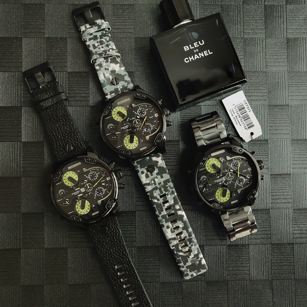“High-Quality Black Steel Belt with Eight-Point Screws – DIESEI Model 7311” - 图片 9