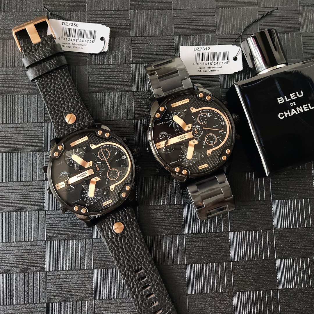 “High-Quality Black Steel Belt with Eight-Point Screws – DIESEI Model 7350” - 图片 9