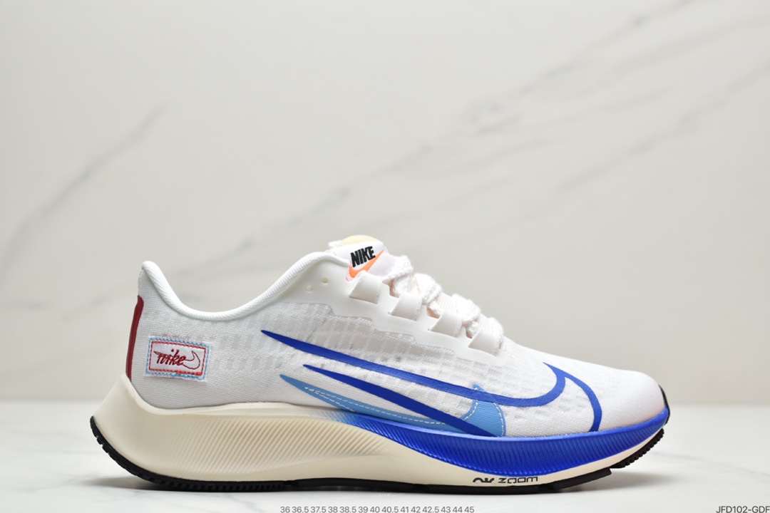 170 耐克/Nike Air Zoom Pegasus 37 FC登月跑鞋登月37代BQ9646-100