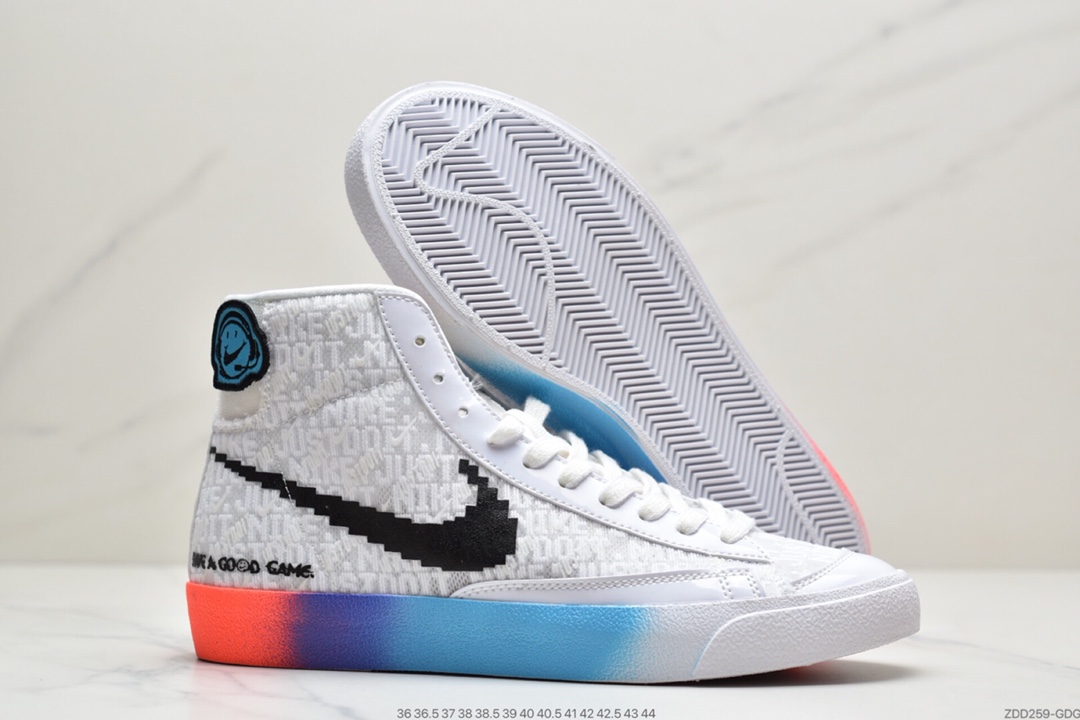 230 耐克Nike Blazer Mid ’77 Vintage“ Have A Good Game”新款电玩 DC3280-101