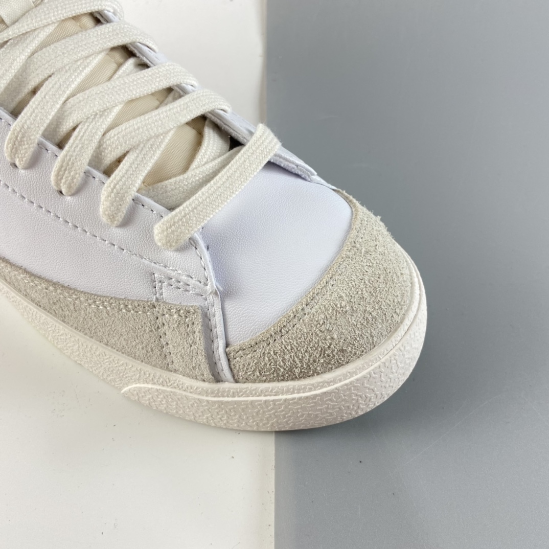 P210 Nike Blazer Mid ’77 Vintage 开拓者“如意结拆线勾”高帮休闲板鞋 DD8489-161