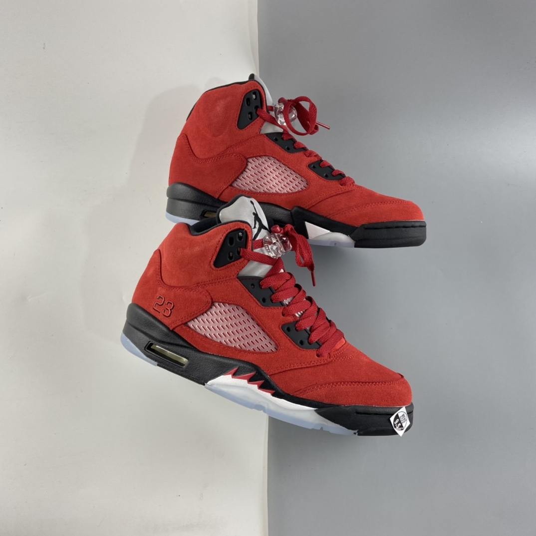 P500 Air Jordan 5“Raging Bull”AJ5 乔5大红公牛 DD0587-600