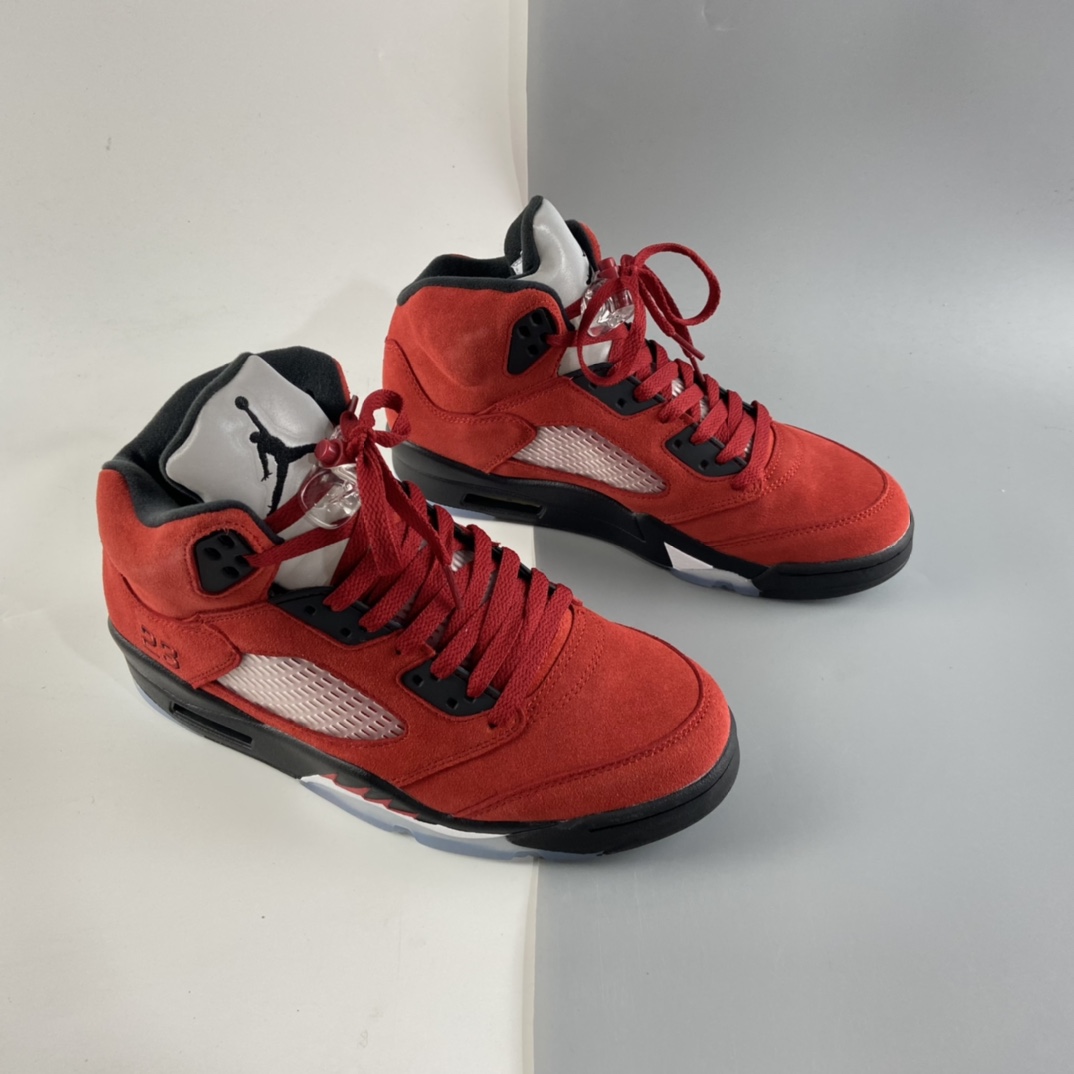 P500 Air Jordan 5“Raging Bull”AJ5 乔5大红公牛 DD0587-600