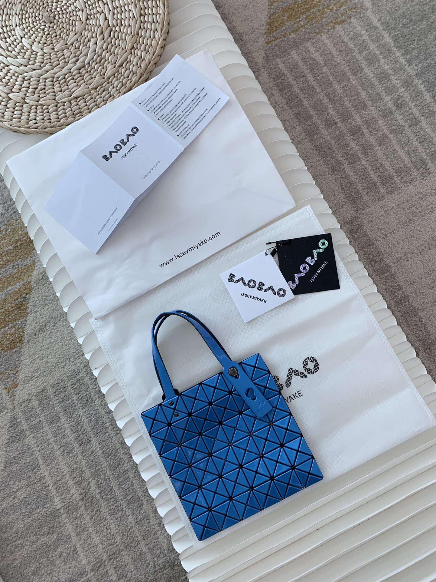 IsseyMiyake BAOBAO｜三宅一生mini6格手提袋