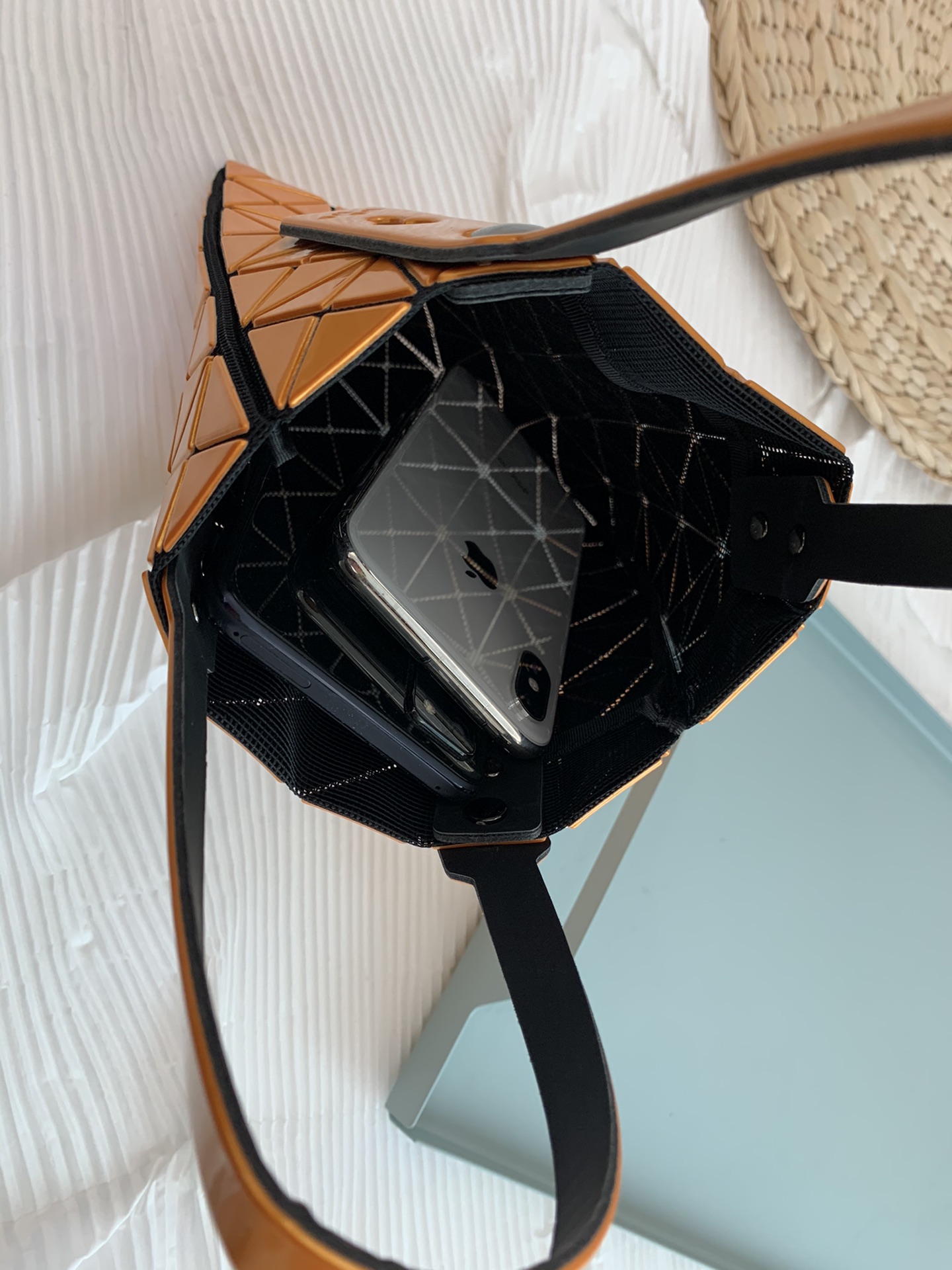 IsseyMiyake BAOBAO｜三宅一生mini6格手提袋