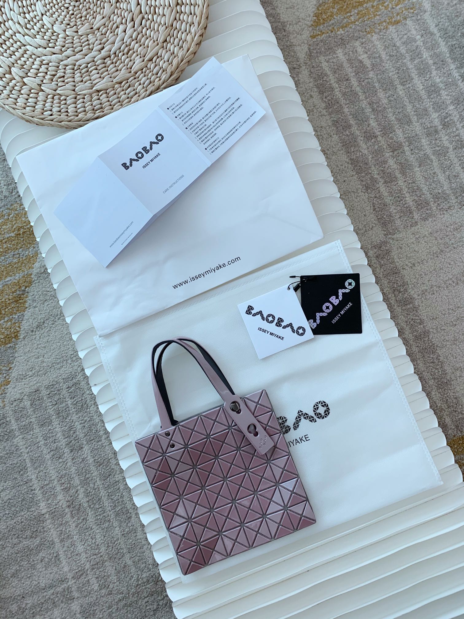 IsseyMiyake BAOBAO｜三宅一生mini6格手提袋