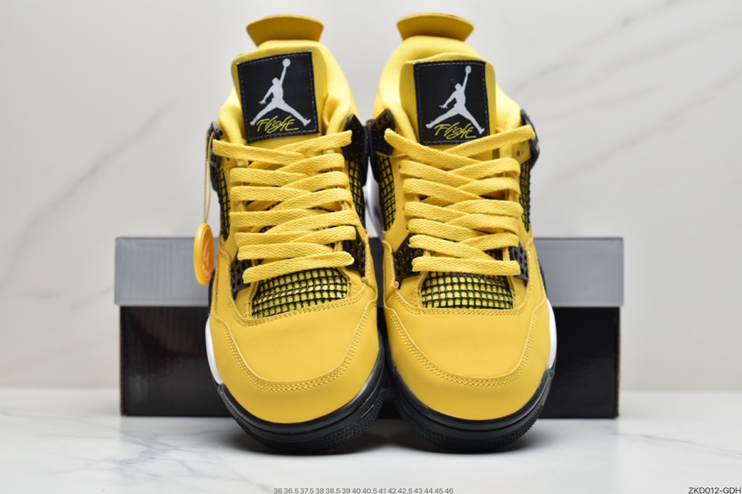 270 Air Jordan 4 “Lighting”电母 314254-702