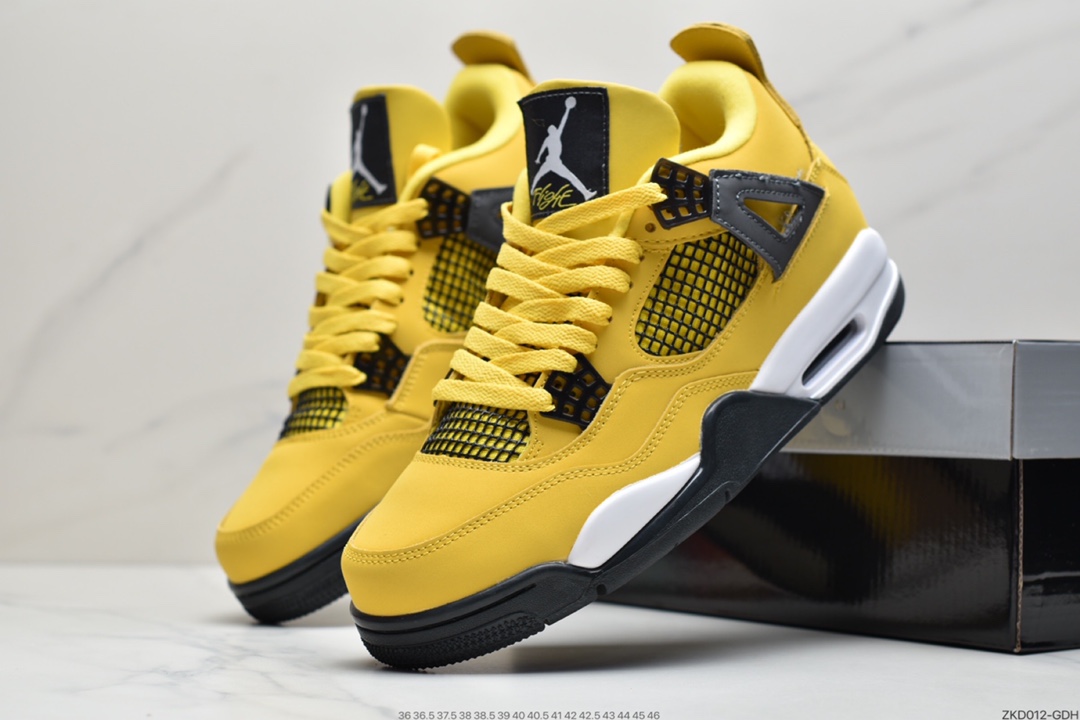 270 Air Jordan 4 “Lighting”电母 314254-702