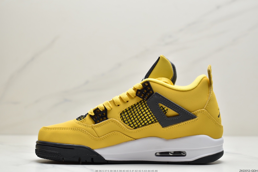 270 Air Jordan 4 “Lighting”电母 314254-702