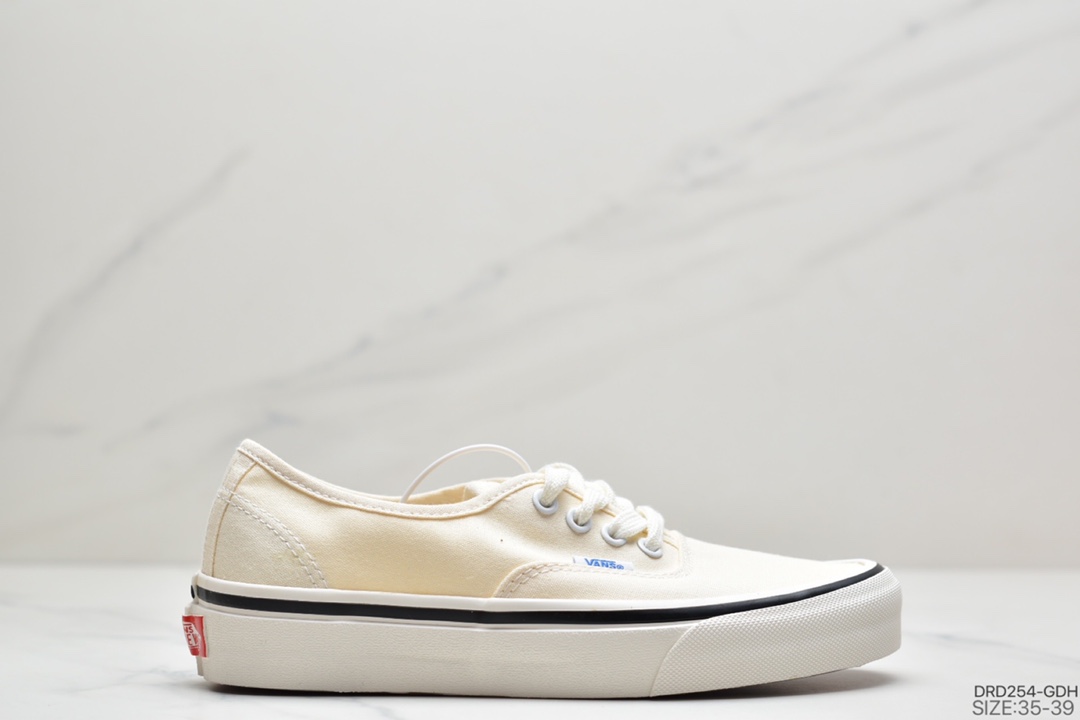 110 万斯Vans Authentic 44DX经典安娜海姆 4孔低帮硫化滑板鞋复古AUT高端硫化