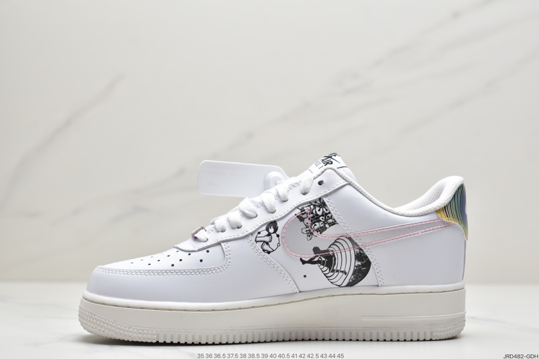 210 耐克Nike Air Force 107 LX空军一号低帮百搭休闲运动板鞋 DM5447-111