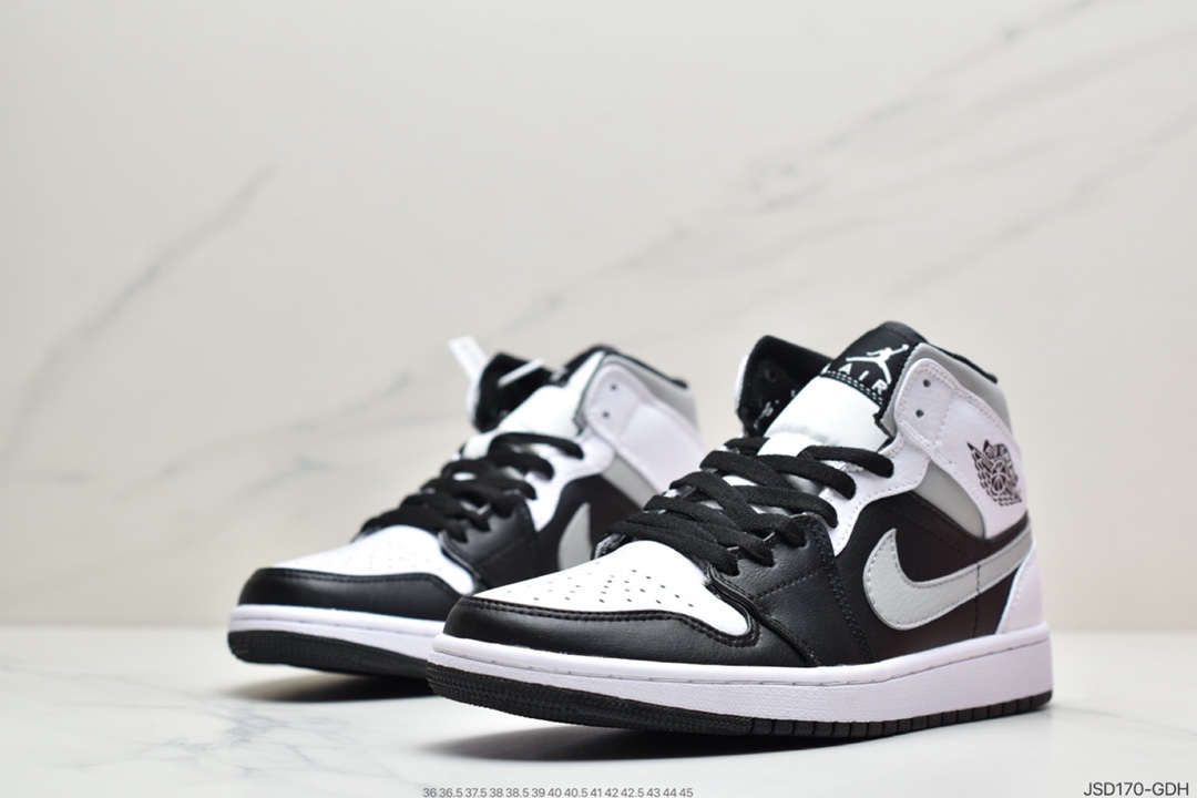 200 Air Jordan 1 Mid 公司原鞋购回重新打版开模 554724-073