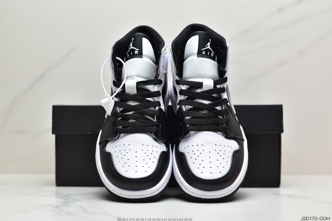 200 Air Jordan 1 Mid 公司原鞋购回重新打版开模 554724-073