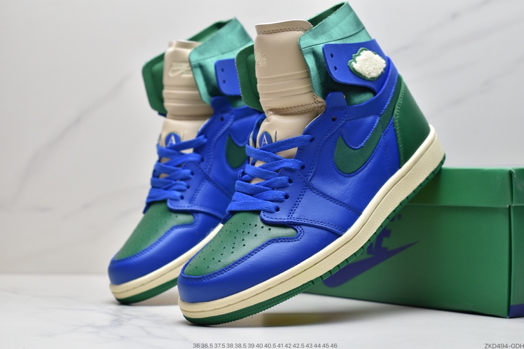 270  Air Jordan 1 Zoom AJ1 蓝绿加州 DJ1199-400