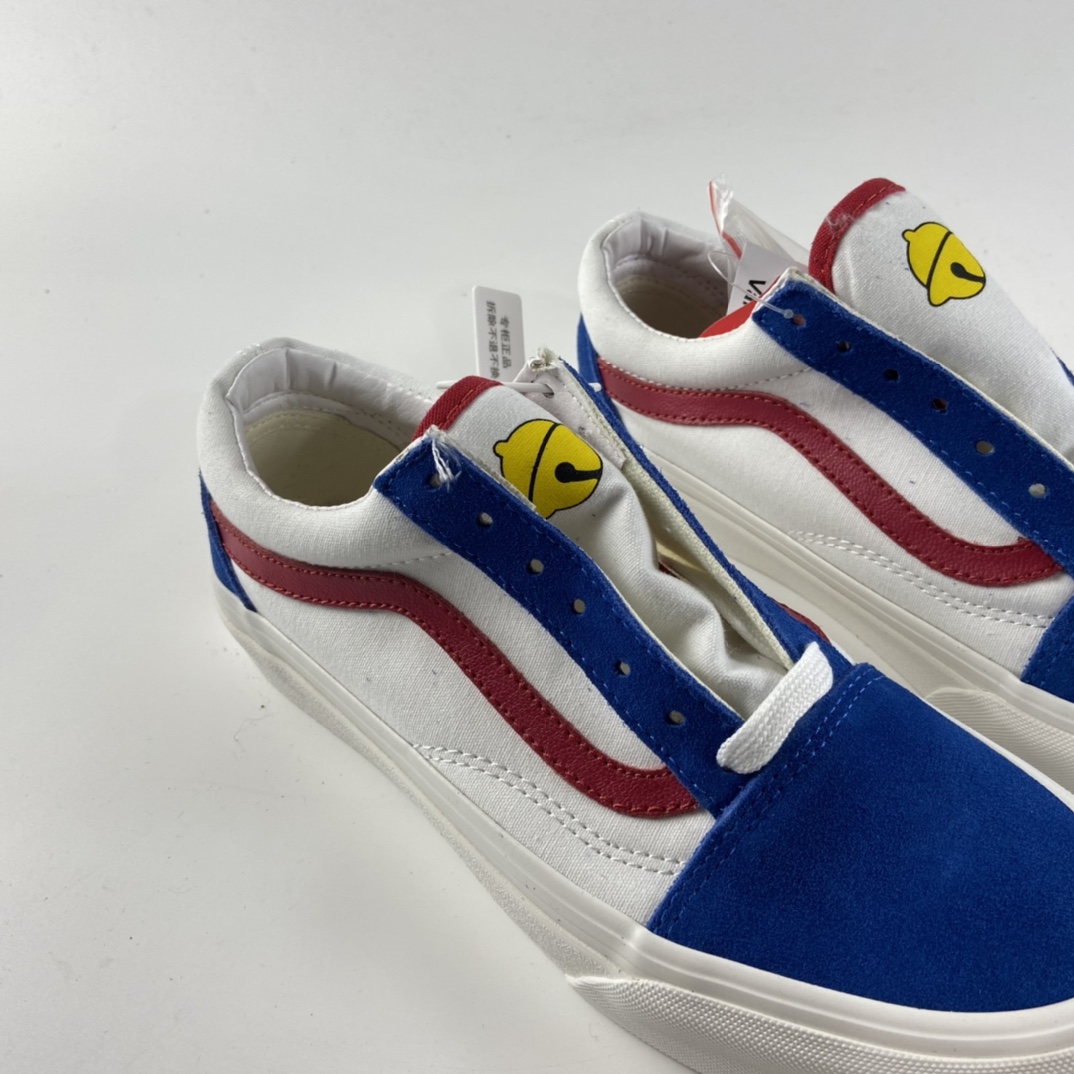 P150 Doraemon哆啦A梦 x Vans 联名，官网私人订制DIY限量款 VN0A45KDVUP