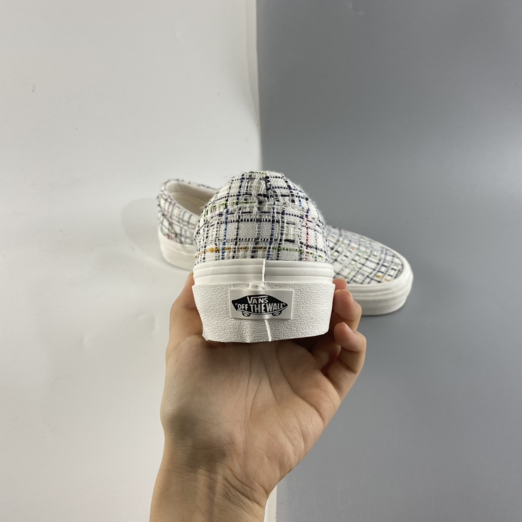 P150 Vans Authentic 44 DX 高定系列 懒人套低帮复古帆布休闲运动板鞋 VN0A5KS96SV